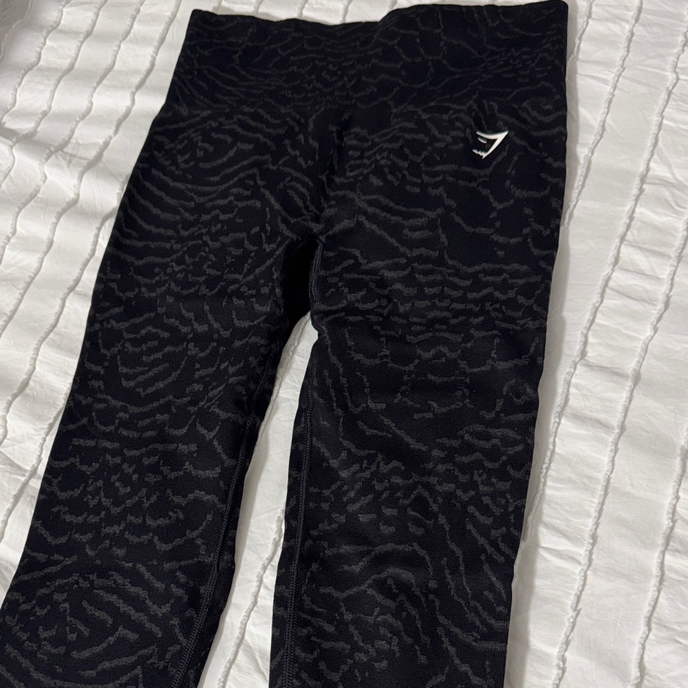 Gymshark Black Patterned Leggings
